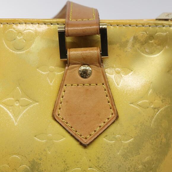 LOUIS VUITTON Monogram Vernis Houston Hand Bag Gris M91053 - Picture 10 of 16